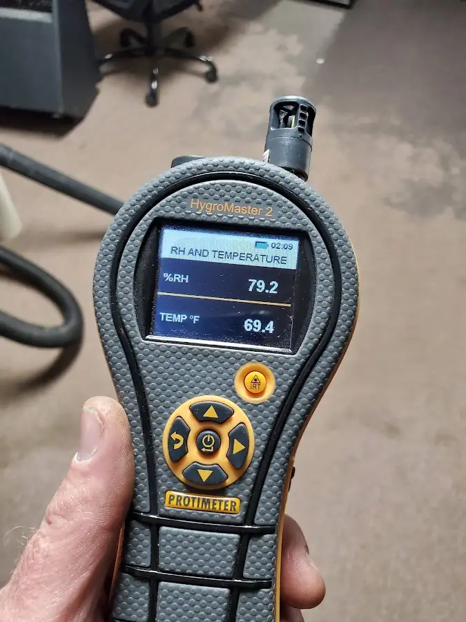Moisture meter humidity assessment for Mold Remediation & Removal in East Lampeter